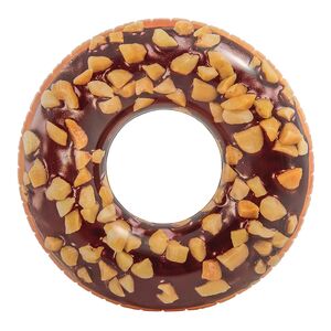 Intex Inflatable Swim Nutty Donut Tube Brown 45inch